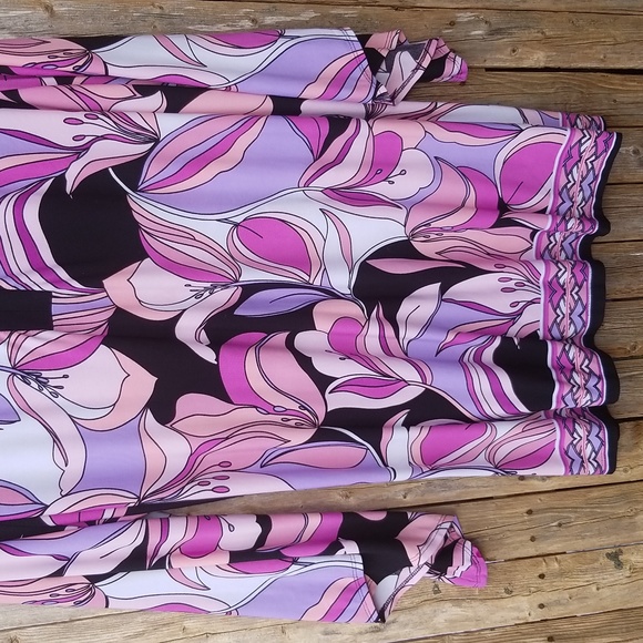 SEXY WILD MOD PRINT Avenue Size 26/28 SOFT STRETCHY TUNIC - Picture 4 of 9